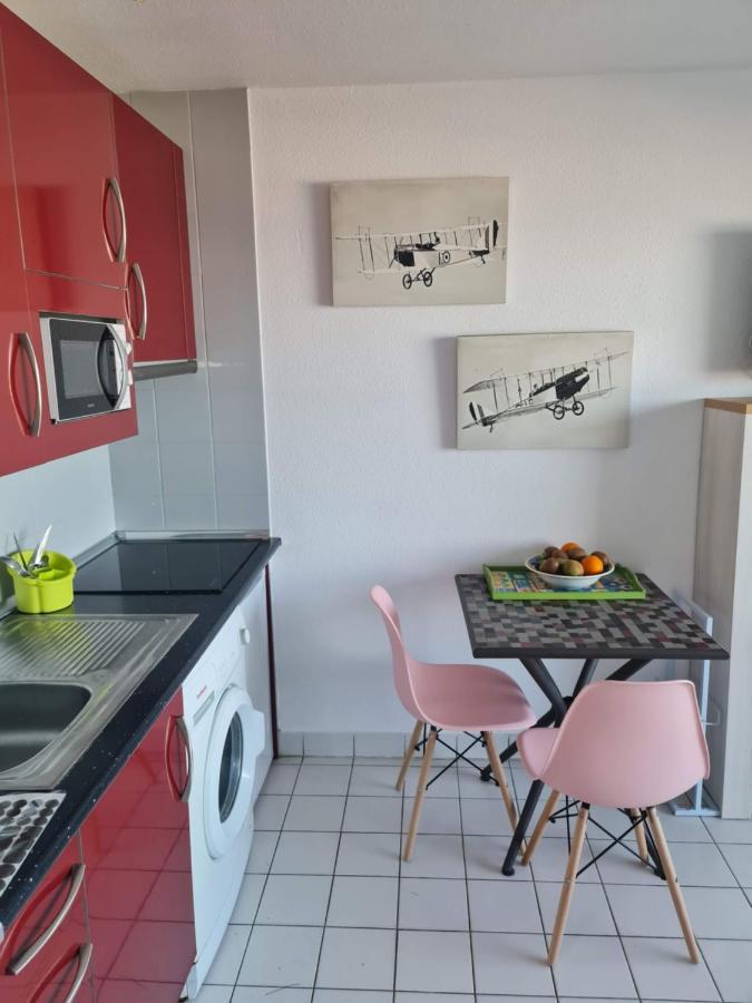 Appartement En Premiere Ligne De Plage 앙다이 외부 사진
